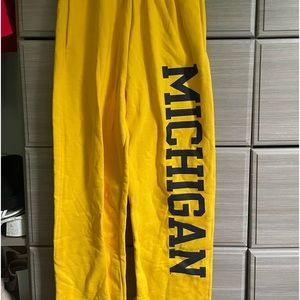 Maize Michigan Sweatpants